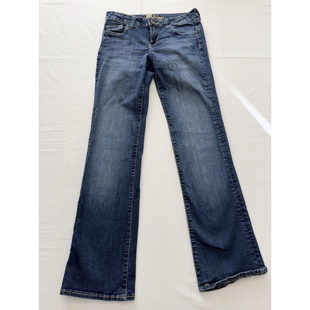 KUT From The Kloth Bootcut Jeans Womens 2 Blue Med Wash Mid Rise Stretch 26x32